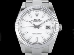 로렉스 데이저스트 41mm 화이트 다이얼 | DateJust 41 126334 904L SS VSF 1_1 Best Edition White Dial on Oyster Bracelet VS3235