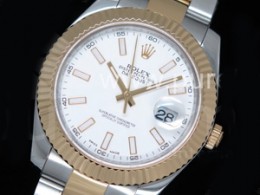 로렉스 데이저스트 41mm 옐로우골드 투톤 화이트 다이얼 | Datejust II 41mm Two Tone 116333 SS_YG BPF White Dial on SS_YG Bracelet A2836_files