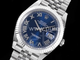 로렉스 데이저스트 41mm 블루 다이얼 | New DateJust 41 126334 ARF 1_1 Best Edition 904L Steel Blue Roman Dial on Jubilee Bracelet A2824