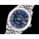 로렉스 데이저스트 41mm 블루 다이얼 | New DateJust 41 126334 ARF 1_1 Best Edition 904L Steel Blue Roman Dial on Jubilee Bracelet A2824