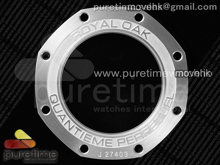 오데마피게 로얄오크 41mm 컴플리케이션 데이데이트 문페이즈 블루 다이얼 | Royal Oak 41mm Complicated 26574 SS APSF 1:1 Best Edition Blue Dial on SS Bracelet A5134 (CHS) 상세이미지 19