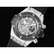 휴블럿 빅뱅 유니코 티타늄 세라믹 스켈레톤 다이얼 | Hublot Big Bang Unico Titanium Ceramic ZF 1:1 Best Edition Skeleton Dial on Black Rubber Strap A1280