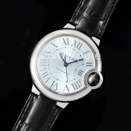 까르띠에 발롱블루 33mm 아이스블루 다이얼, 여자명품시계, CARTIER