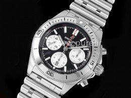 [BREITLING] 브라이틀링 크로노맷 B01 42mm 블랙 다이얼, 홍콩명품시계,남자워치,손목시계,메탈,스트랩