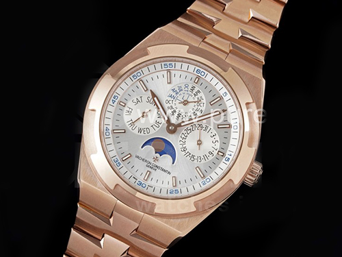 [홍콩명품시계,VACHERON CONSTANTIN] 바쉐론콘스탄틴 오버시스 퍼페츄얼 칼렌더 로즈골드 실버 다이얼, 명품레플리카,남자명품시계,워치,중년남자,SA,명품시계,메탈밴드스트랩
