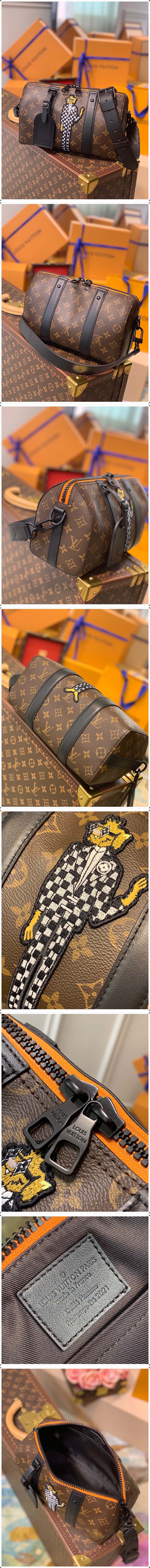 [홍콩명품,LOUIS VUITTON] 루이비통 모노그램 줌 위드 프랜즈 연예인 가방 M45652, BDA, 홍콩명품가방,최신,22SS,남자가방,미러급,레플리카,무브타임,직구쇼핑몰