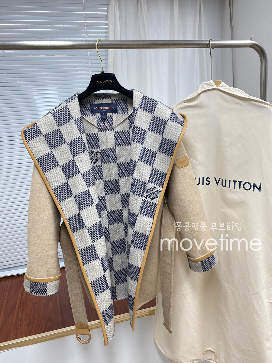 [홍콩명품,LOUIS VUITTON] 루이비통 다미에 22SS 여자 아이보리 숏코트 BM517, TOM, 명품레플리카,의류,무브타임사이트,인터넷명품쇼핑몰,여자명품