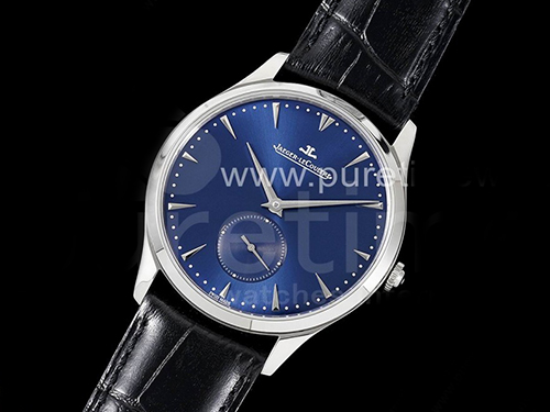 [홍콩명품시계.JAEGER-LECOULTRE] 예거르꿀뜨르 마스터 울트라 신 스몰 세컨드 블루 다이얼, 무브타임,남자명품시계,워치,중년남자,SA,명품시계