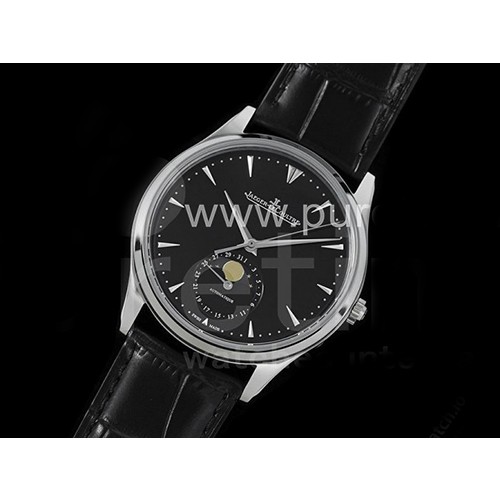 [홍콩명품시계.JAEGER-LECOULTRE] 예거르꿀뜨르 마스터 울트라 신 문페이즈 1368470 블랙 다이얼, 무브타임,남자명품시계,워치,중년남자,SA,명품시계