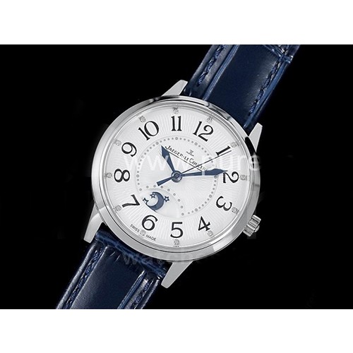 [홍콩명품시계.JAEGER-LECOULTRE] 예거르꿀뜨르 Rendez-Vous 나이트 데이 화이트 다이얼, 무브타임,남자명품시계,워치,중년남자,SA,명품시계
