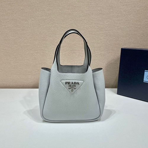 [홍콩명품,PRADA] 프라다 22SS 여자 연예인 삼각로고 미니토트백 1BA349, 18CM, BDA, 홍콩명품가방,최신,22SS,무브타임,명품쇼핑몰,해외직구