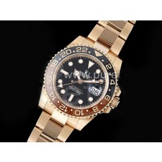 [홍콩명품시계.ROLEX] 로렉스 지엠티마스터II 126715 로즈골드 블랙/브라운 세라믹 베젤 블랙 다이얼, 롤렉스,남자명품시계,워치,중년남자,SA,명품시계,손목시계
