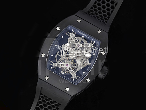 [홍콩명품시계.RICHARD MILLE] 리차드밀레 RM057 블랙 세라믹 베젤 투어빌론 스켈레톤 다이얼, 롤렉스,남자명품시계,워치,중년남자,SA,명품시계,손목시계