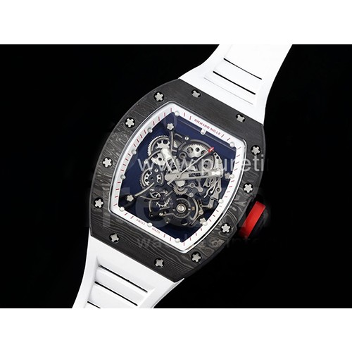 [홍콩명품시계.RICHARD MILLE] 리차드밀레 RM055 NTPT 카본 베젤 스켈레톤 다이얼, 남자명품시계,워치,중년남자,SA,명품시계,손목시계