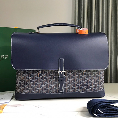 [홍콩명품,GOYARD] 고야드 브리프케이스 서류가방 시타딘 PM 메신저백 네이비, BGM528, B4, 홍콩명품가방,손목가방,크로스백,핸드백,구매대행,무브타임