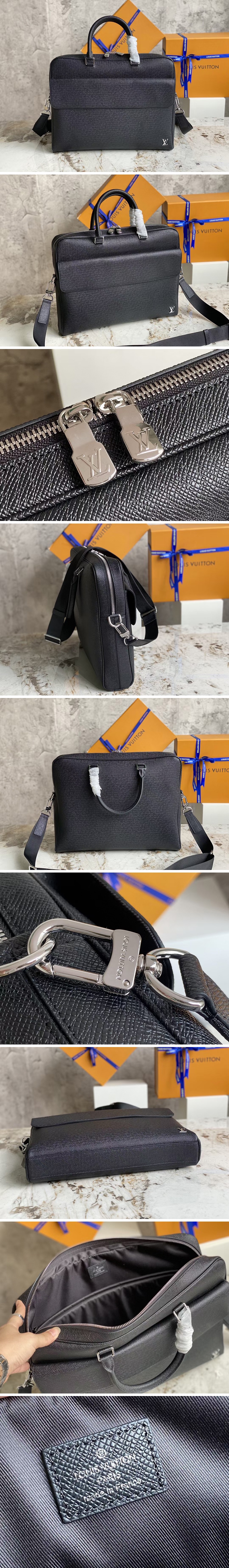 [홍콩명품.LOUIS VUITTON] 루이비통 22SS 알렉스 브리프 타이가 서류가방 M30440, BGM683,JD, 홍콩명품가방,손목가방,크로스백,핸드백,구매대행,무브타임