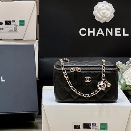 [홍콩명품.CHANEL] 샤넬 23SS 23C 베니티 체인 미니백 블랙, BGM809, BDA, 홍콩명품가방,손목가방,크로스백,핸드백,구매대행,무브타임