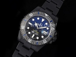 [홍콩명품시계.ROLEX] 로렉스 서브마리너 DIW DLC 블랙 카본 베젤 딥블루 다이얼, 롤렉스,남자명품시계,워치,중년남자,SA,명품시계,손목시계