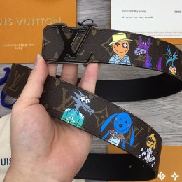 [홍콩명품.LOUIS VUITTON] 루이비통 23SS 모노그램 캐릭터 프린트 벨트 40MM, BT572, 4.0cm, X1, MR, 명품쇼핑몰,의류,무브타임사이트,인터넷쇼핑몰,남자명품,해외직구