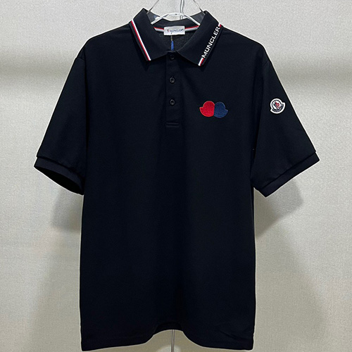 [홍콩명품.MONCLER] 몽클레어 23SS 로고 자수 카라 반팔 티셔츠 (3컬러), BM4138, TOP, 명품쇼핑몰,의류,무브타임사이트,인터넷쇼핑몰,해외직구로고