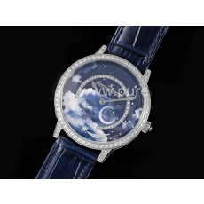 [홍콩명품시계.JAEGER-LECOULTRE] 예거르꿀뜨르 풀 다이아몬드 베젤 블루스타 다이얼, 명품직구,구매대행,럭셔리,남자명품시계,워치,중년남자