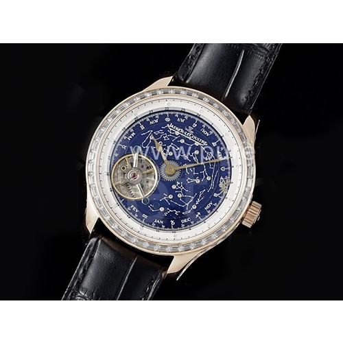 [홍콩명품시계.JAEGER-LECOULTRE] 예거르꿀뜨르 마스터 그랜드 트레이디션 로즈골드 다이아몬드 베젤 블루 다이얼, 명품직구,구매대행,럭셔리,남자명품시계,워치,중년남자