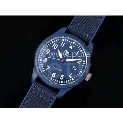 [홍콩명품시계.IWC] 아이더블유씨 파일럿 블루 세라믹 베젤 블루 다이얼, 명품직구,구매대행,럭셔리,남자명품시계,워치,중년남자