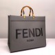 [홍콩명품,FENDI] 펜디 23SS 선샤인 라지 쇼퍼백 (그레이), BGM1124, MD, 홍콩명품가방,손목가방,크로스백,핸드백,구매대행,무브타임