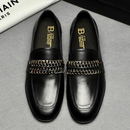 [홍콩명품.BALMAIN] 발망 23SS 스틸 장식 남성 로퍼 (블랙), SE1324, S2, 무브타임사이트,인터넷명품쇼핑몰,남자명품,슈즈,신발