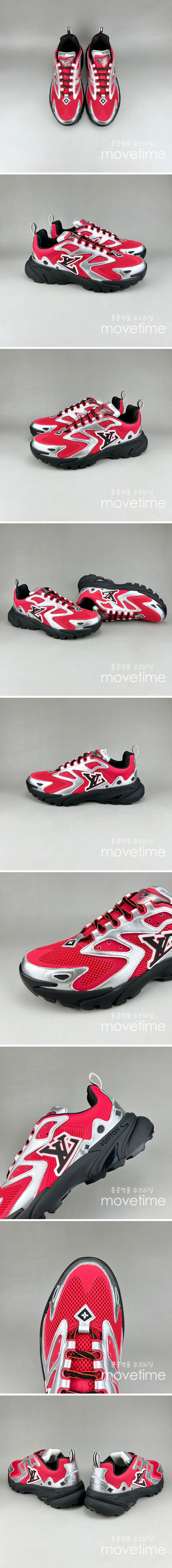 [홍콩명품.LOUIS VUITTON] 루이비통 23SS LV RUNNER TATIC 태틱 스니커즈 (레드), SE1392, S3, 무브타임사이트,인터넷명품쇼핑몰,남자명품,슈즈,신발