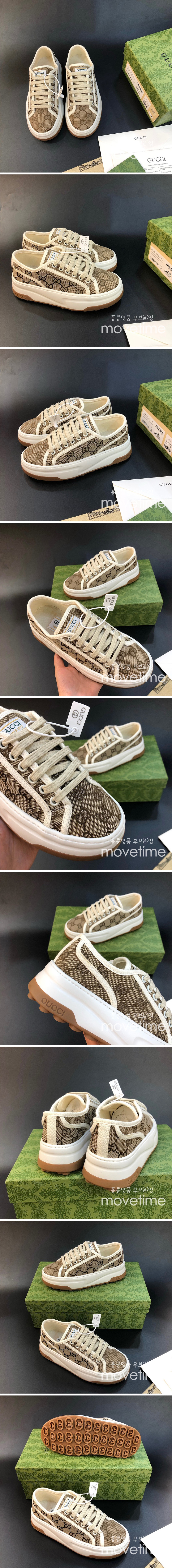 [홍콩명품.Gucci] 구찌 23SS GG수프림 캔버스 스니커즈 (브라운), SE1420, PMD, 무브타임사이트,인터넷명품쇼핑몰,남자명품,슈즈,신발