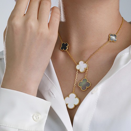 [홍콩명품.Van Cleef & Arpels] 반클리프 아펠 23SS 매직 알함브라 목걸이, ET1237, SL, 홍콩명품쇼핑몰,무브타임,악세사리,잡화,생활용품