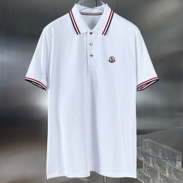 [홍콩명품.MONCLER] 몽클레어 23SS 로고 카라 폴로 반팔 티셔츠 (2컬러), BM6056, AGG, 홍콩명품쇼핑몰,인터넷명품,온라인명품사이트,여자명품,해외직구