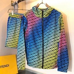 [홍콩명품,FENDI] 펜디 23SS FF패턴 후드 집업 자켓 반바지 상하의 세트, BM6194, TOP, 홍콩명품쇼핑몰,인터넷명품,온라인명품사이트,여자명품,해외직구