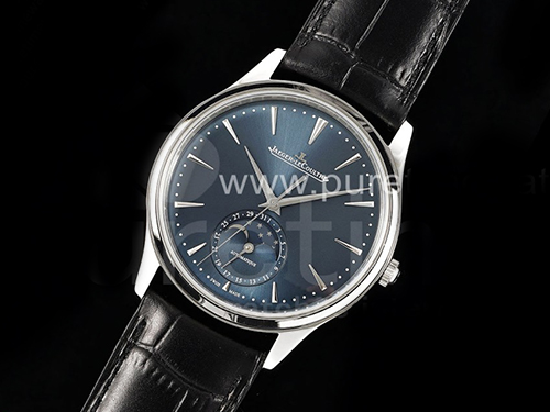 [홍콩명품시계.JAEGER-LECOULTRE] 예거르꿀뜨르 마스터 울트라 신 문페이즈 1368420 블루 다이얼, 무브타임,남자명품시계,워치,중년남자,SA,명품시계