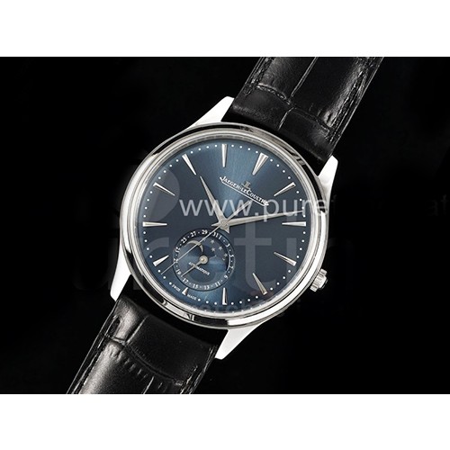 [홍콩명품시계.JAEGER-LECOULTRE] 예거르꿀뜨르 마스터 울트라 신 문페이즈 1368420 블루 다이얼, 무브타임,남자명품시계,워치,중년남자,SA,명품시계