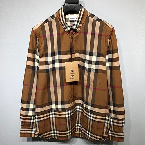 [홍콩명품.Burberry] 버버리 23SS 체크 패턴 포플린 남방 셔츠 (2컬러), BM6685, AGG, 홍콩명품쇼핑몰,인터넷명품,온라인명품사이트,해외명품,해외직구