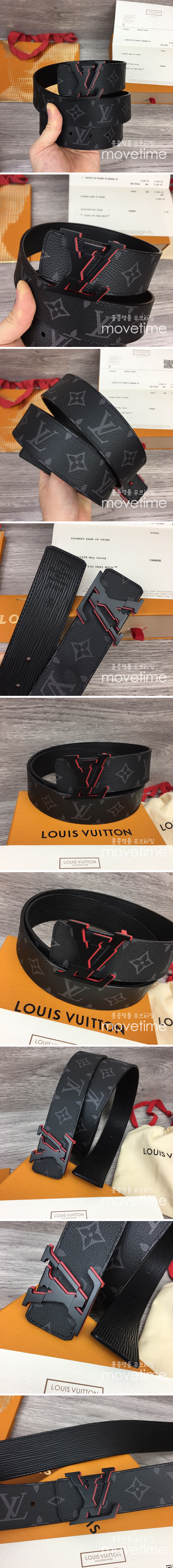 [홍콩명품.LOUIS VUITTON] 루이비통 23SS LV 모노그램 가죽 벨트 (블랙), BT806, 4.0cm, MR, 명품레플리카,명품쇼핑몰,의류,무브타임사이트,인터넷쇼핑몰,남자명품,해외직구