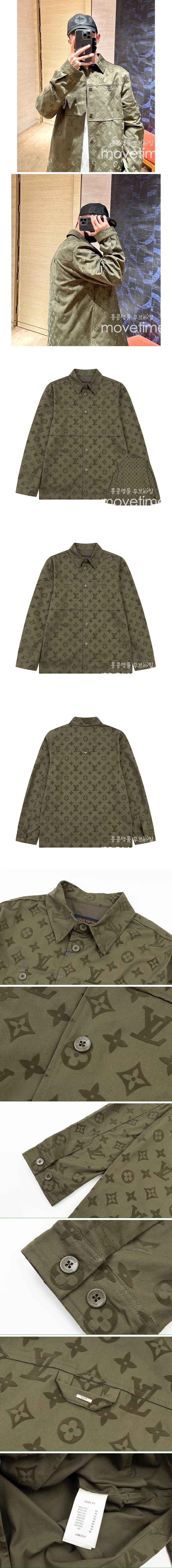 [홍콩명품.LOUIS VUITTON] 루이비통 23SS 모노그램 코튼 오버셔츠 1ABNP8, BM7950, JU, 온라인명품쇼핑몰,남자명품의류,인터넷쇼핑몰,해외직구