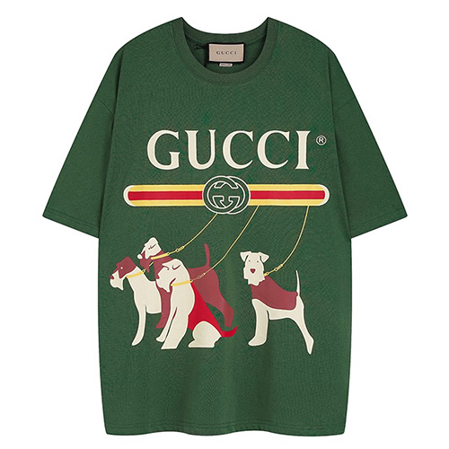 [홍콩명품.Gucci] 구찌 23SS 로고 그래픽 프린트 반팔 티셔츠 (그린), BM7975, JU, 온라인명품쇼핑몰,남자명품의류,인터넷쇼핑몰,해외직구