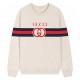 [홍콩명품.Gucci] 구찌 23SS 로고 스트라이프 프린트 맨투맨 (아이보리), BM7992, JU, 온라인명품쇼핑몰,남자명품의류,인터넷쇼핑몰,해외직구