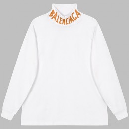 [홍콩명품.BALENCIAGA] 발렌시아가 23SS 로고 하이넥 긴팔 티셔츠 (2컬러), BM8692, TOP, 온라인명품쇼핑몰,남자명품의류,인터넷쇼핑몰,해외직구