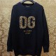 [홍콩명품.D&G] 돌체앤가바나 23SS 로고 그래픽 니트 스웨터 (블랙), BM8804, JU, 온라인명품쇼핑몰,남자명품의류,인터넷쇼핑몰,해외직구