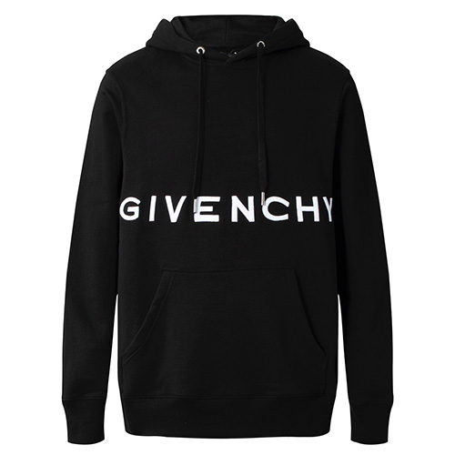 [홍콩명품.GIVENCHY] 지방시 23SS 로고 자수 후드 티셔츠 (블랙), BM9095, JU, 온라인명품쇼핑몰,남자명품의류,인터넷쇼핑몰,해외직구