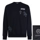 [홍콩명품.Chrome Hearts] 크롬하츠 23SS 로고 그래픽 프린트 맨투맨 (블랙), BM9319, GG, 온라인명품쇼핑몰,남자명품의류,인터넷쇼핑몰,해외직구