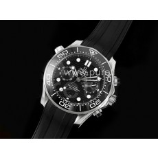 [홍콩명품시계.OMEGA] 오메가 시마스터 300m 크로노 블랙 다이얼