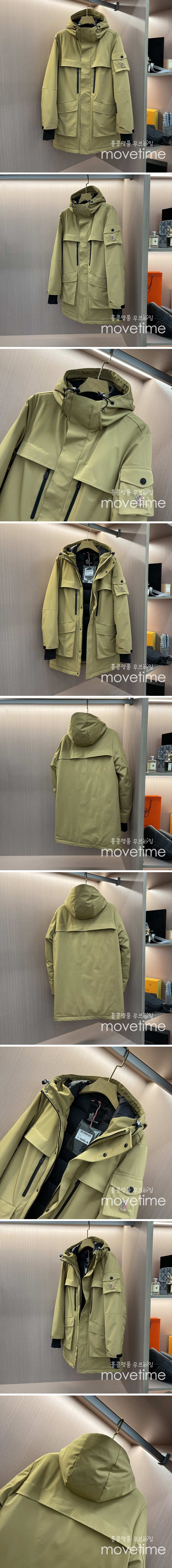 [홍콩명품.MONCLER] 몽클레어 23SS 로고 GRENOBLE 후드 다운 패딩 파카 자켓 (그린), BM10082, KSM, 온라인명품쇼핑몰,남자명품의류,인터넷쇼핑몰,해외직구