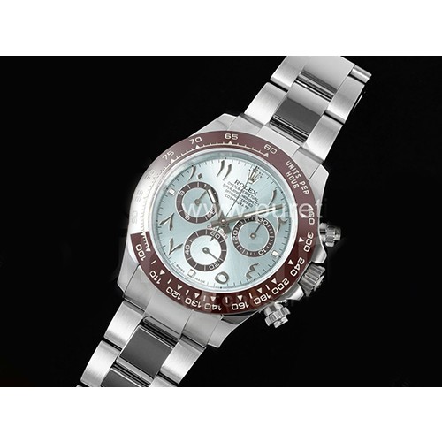 [홍콩명품시계.ROLEX] 로렉스 롤렉스 데이토나 116506 브라운세라믹 베젤 아이스블루 다이얼