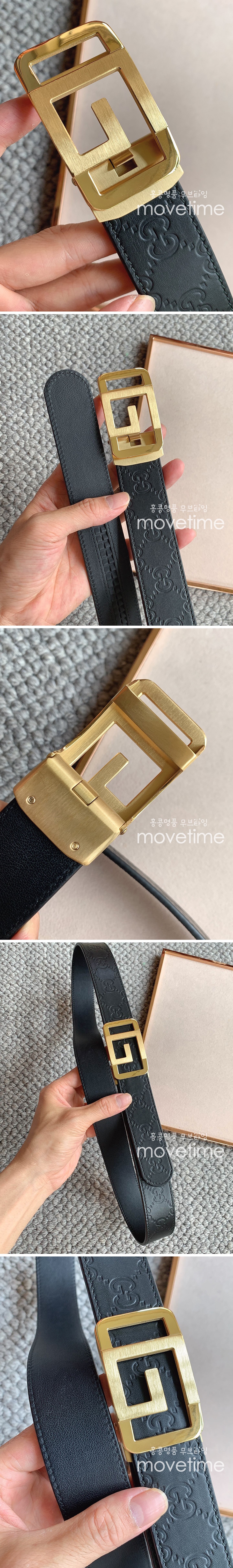 [홍콩명품.Gucci] 구찌 23SS 로고 레더 가죽 벨트 (금장), BT970, 3.5cm, BRB, 명품레플리카,명품쇼핑몰,의류,무브타임사이트,인터넷쇼핑몰,남자명품,해외직구