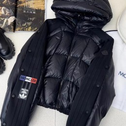 [홍콩명품.MONCLER] 몽클레어 23SS 아디다스 콜라보 로고 후드 다운 패딩 자켓 (3컬러), BM10919, TBG, 홍콩명품의류,구매대행,온라인명품